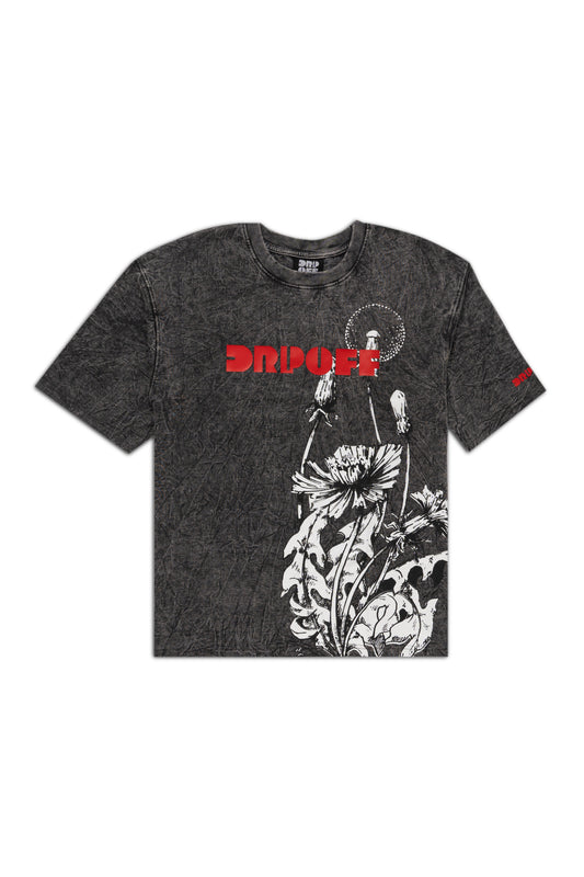 SHADOW CITY ACID-WASH TEE
