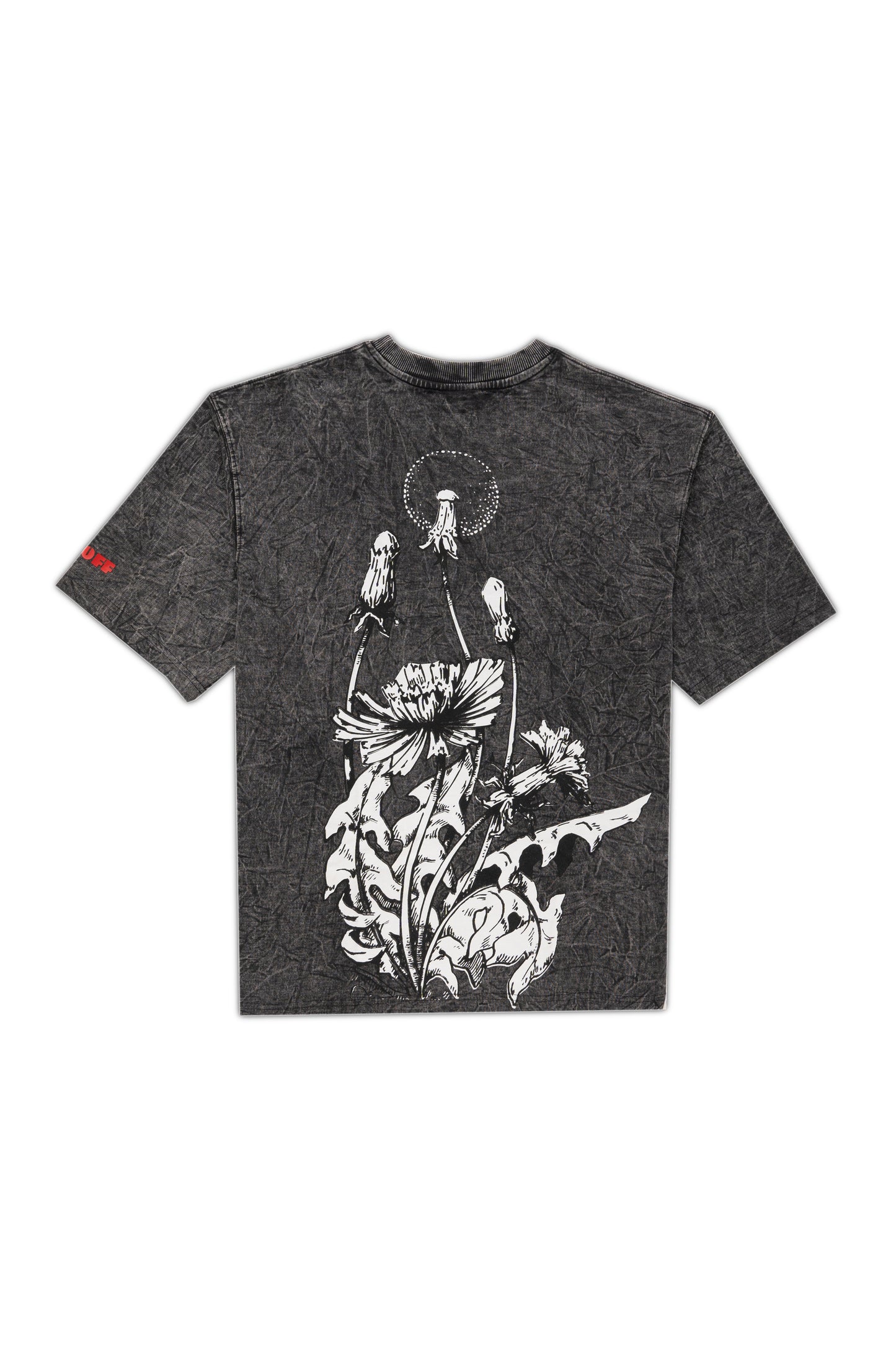 SHADOW CITY ACID-WASH TEE