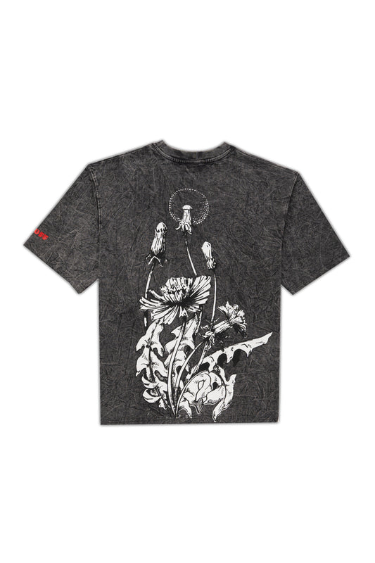 SHADOW CITY ACID-WASH TEE