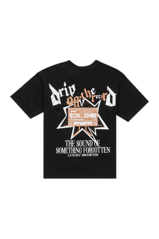 RETRO CASSETTE TEE BLACK