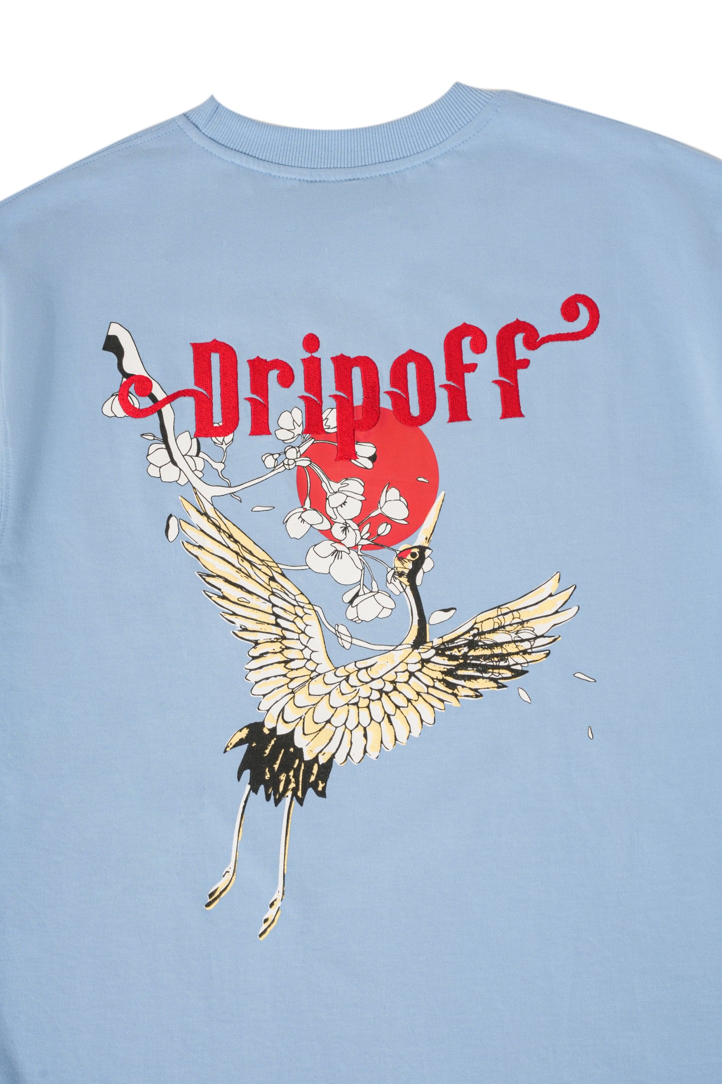 SKY CANVAS EMBROIDERED TEE