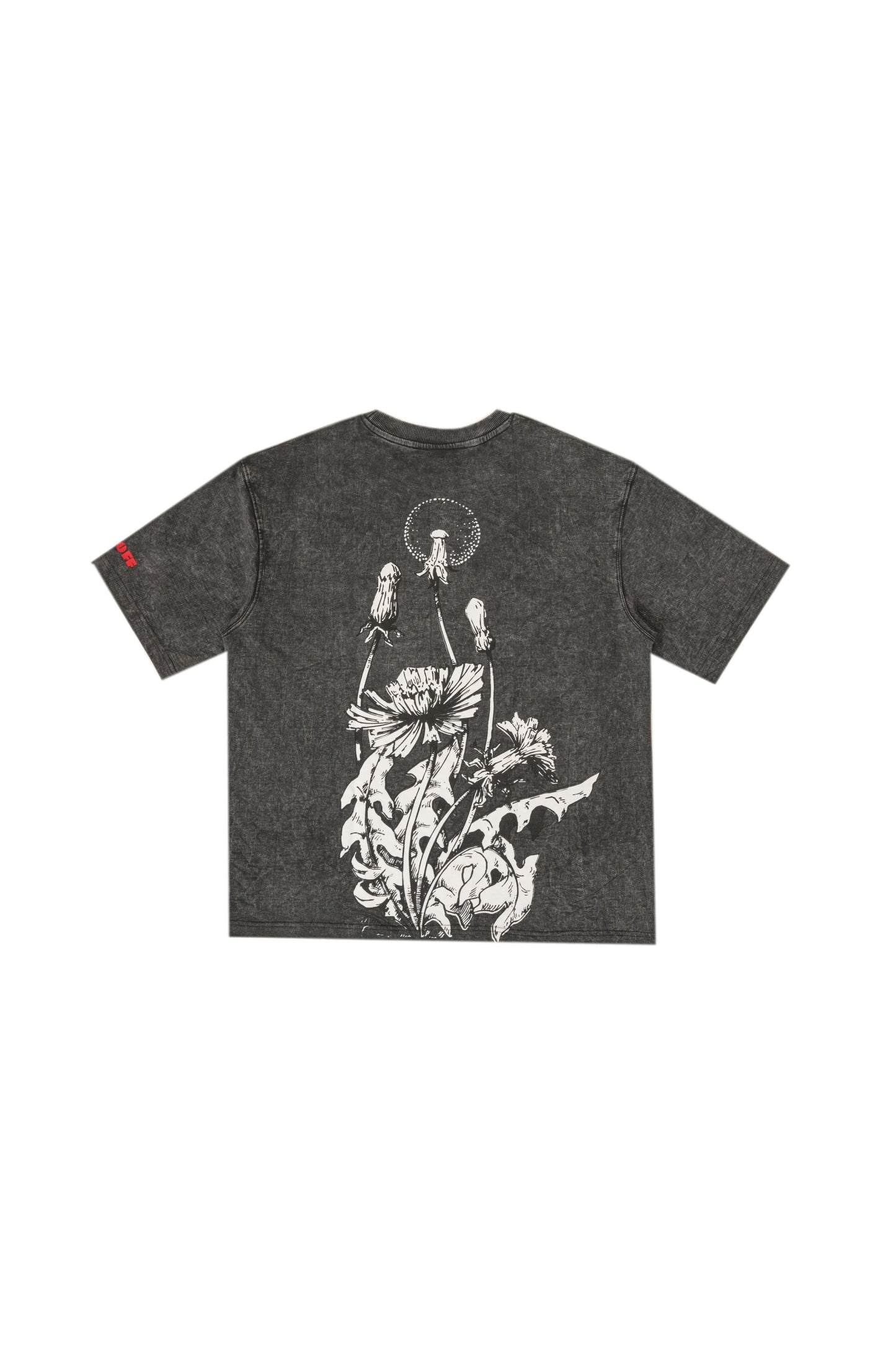 SHADOW CITY ACID-WASH TEE