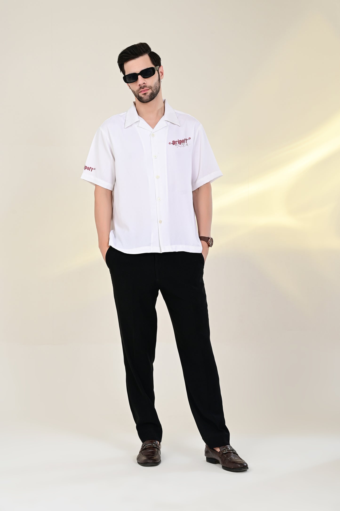 SKY CANVAS CUBAN SHIRT
