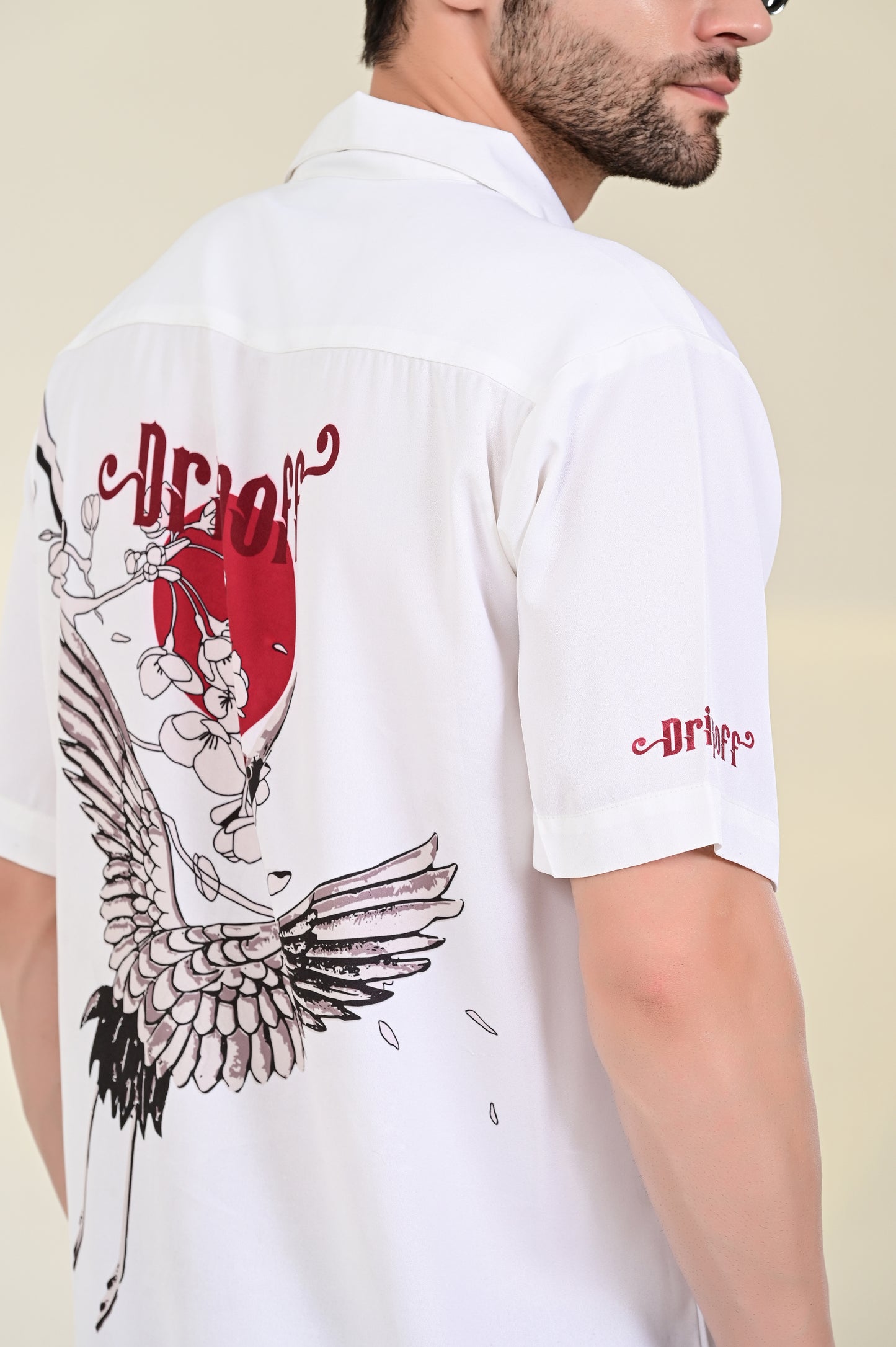 SKY CANVAS CUBAN SHIRT