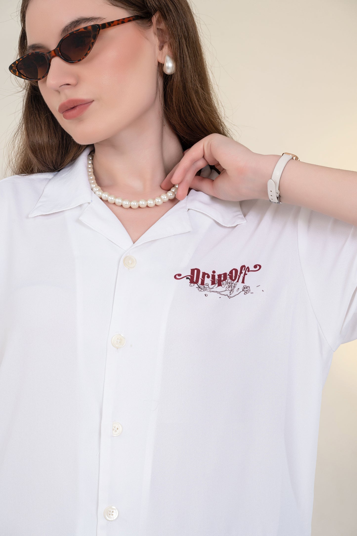 SKY CANVAS CUBAN SHIRT
