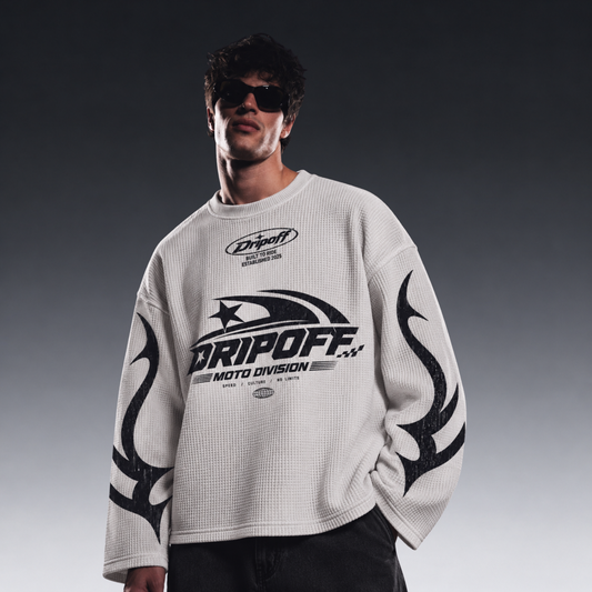 Dripoff Moto Waffle Tee