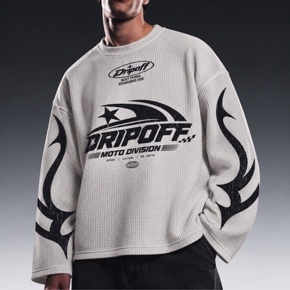 Dripoff Moto Waffle Tee