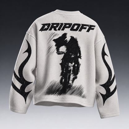 Dripoff Moto Waffle Tee