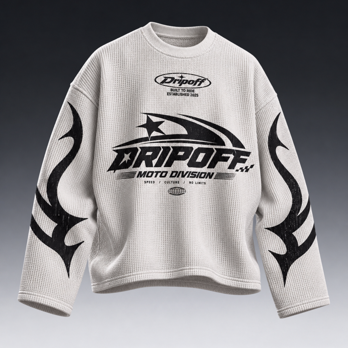 Dripoff Moto Waffle Tee