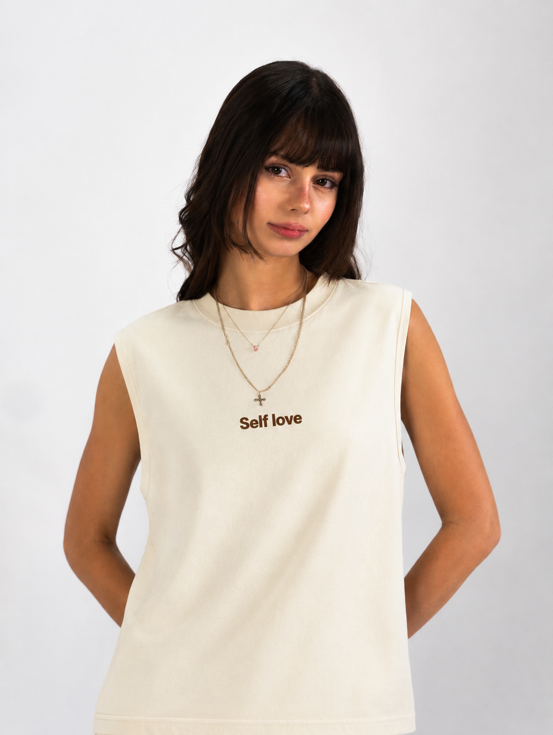 Self love tank - cream